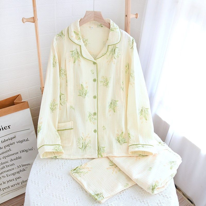 双层纯棉纱布月子服春秋夏产后全棉麻吸汗孕妇睡衣喂奶产妇家居服,孕妇装/孕产妇用品/营养,哺乳衣/月子服,淘宝优惠券,粉丝福利购,淘宝优惠卷