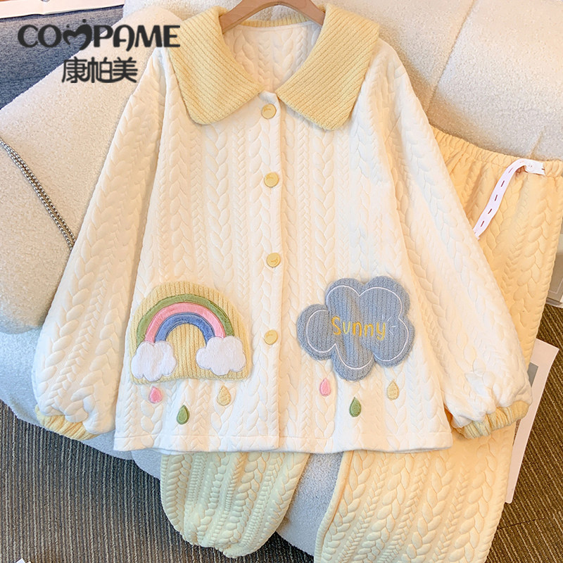 月子服秋冬季空气棉产后纯孕妇睡衣女春秋款11月份哺乳哺乳家居服,孕妇装/孕产妇用品/营养,家居服套装,淘宝优惠券,粉丝福利购,淘宝优惠卷