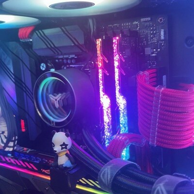 全模组电源定制线 16pin显卡供C电线 矽胶编织包网尼龙线 模组线