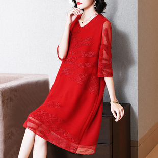 妈妈礼服喜婆婆婚宴装婆婆妈妈z参加婚礼服十一国庆节遮肚子喜服