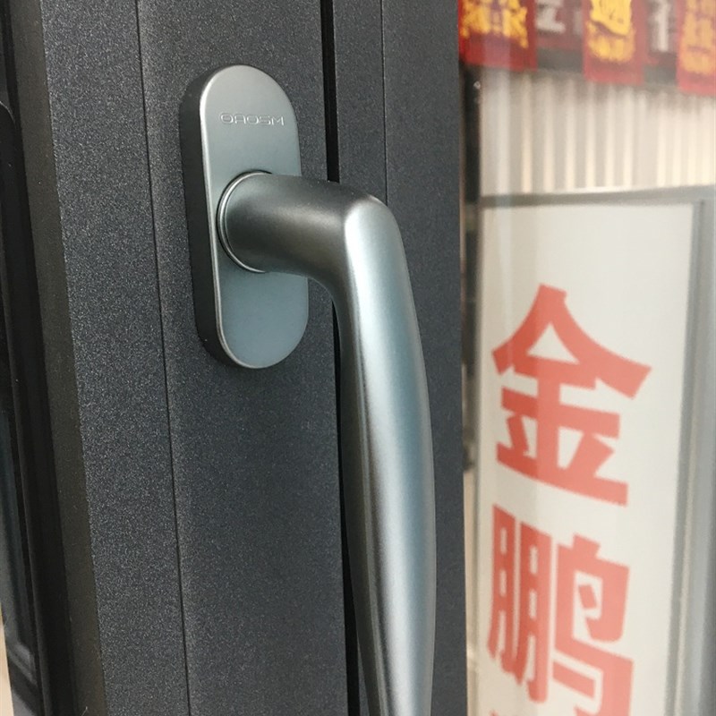 天津海螺75系统窗断桥铝框扇平齐90型密封窗纱一体平齐系统窗