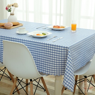 小新桌布防水文艺田园风防烫防油免洗餐桌圆桌台布长方形茶几布