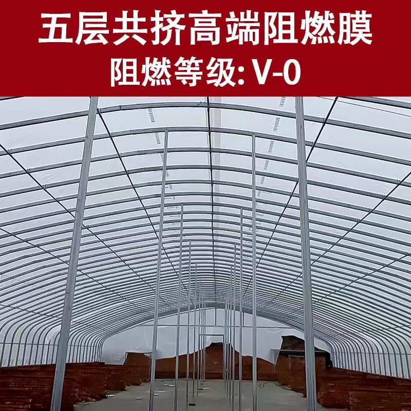 亨泰五层共挤端防火膜阻燃膜养殖棚悬吊式天板保温加厚抗老化膜