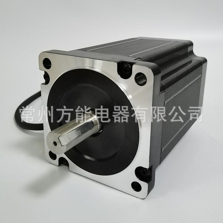 86H114-6004两相86混合式步进电机8.5NM轴径14mm带键槽力矩大