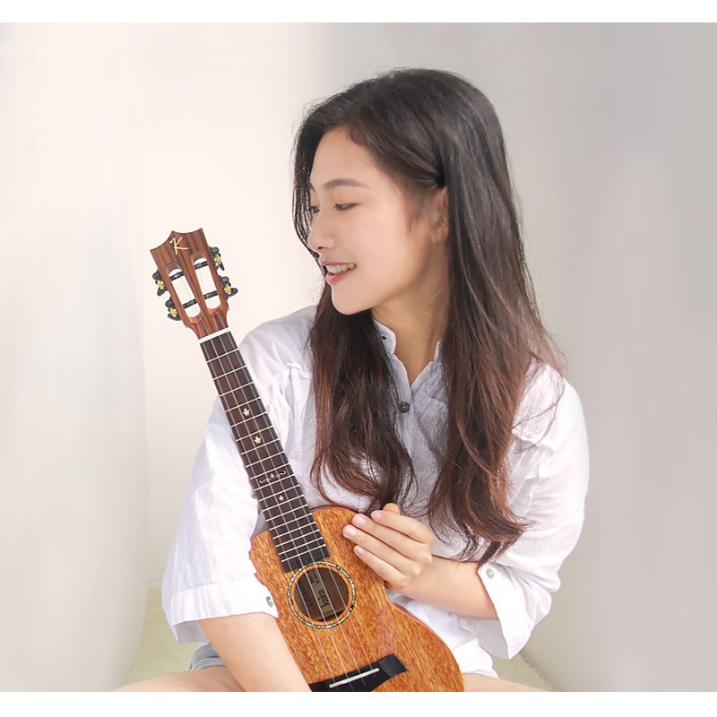 恩雅enya KAKA MAD全单桃花芯 尤克里里23寸26 桃子鱼仔ukulele