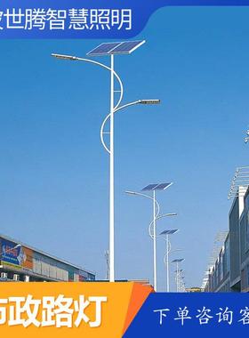 市政工程路灯高亮镀锌LED灯户外小区新农村高杆防水6米智慧道路灯