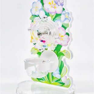 刺星球牡丹鹦鹉多彩珍珠米转轮玩具 小鸟趣味解闷啃咬玩具