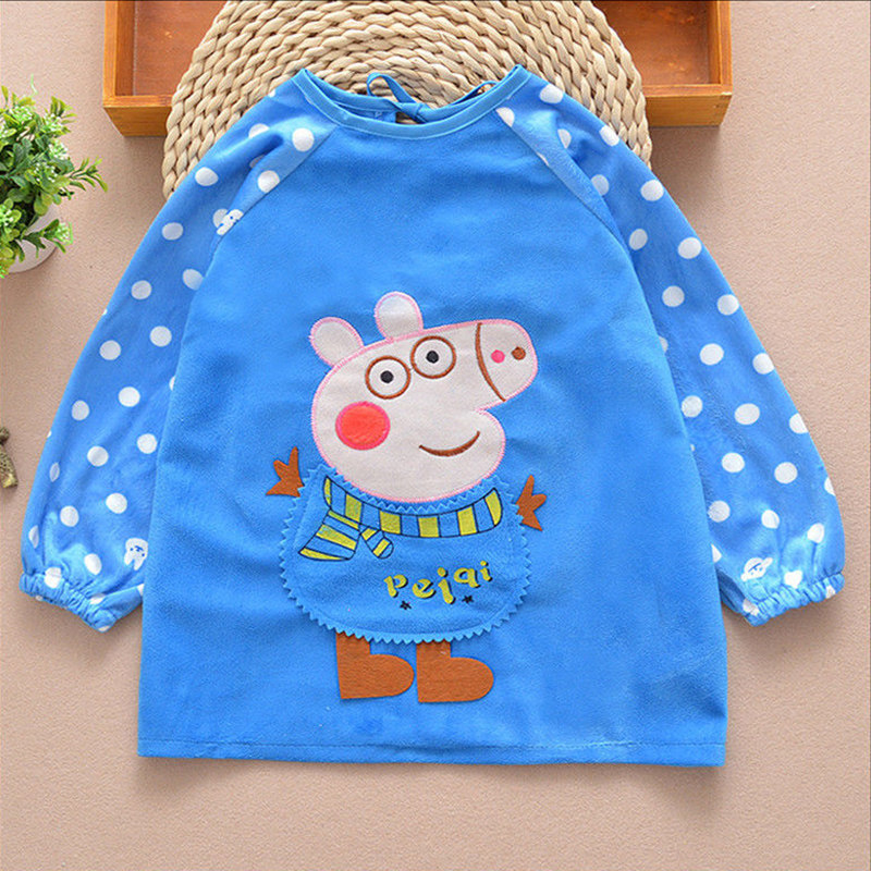 儿童罩衣宝宝吃饭护衣防水围裙婴儿秋冬长袖倒褂男女水晶绒反穿衣,童装/婴儿装/亲子装,反穿衣/罩衣,淘宝优惠券,粉丝福利购,淘宝优惠卷