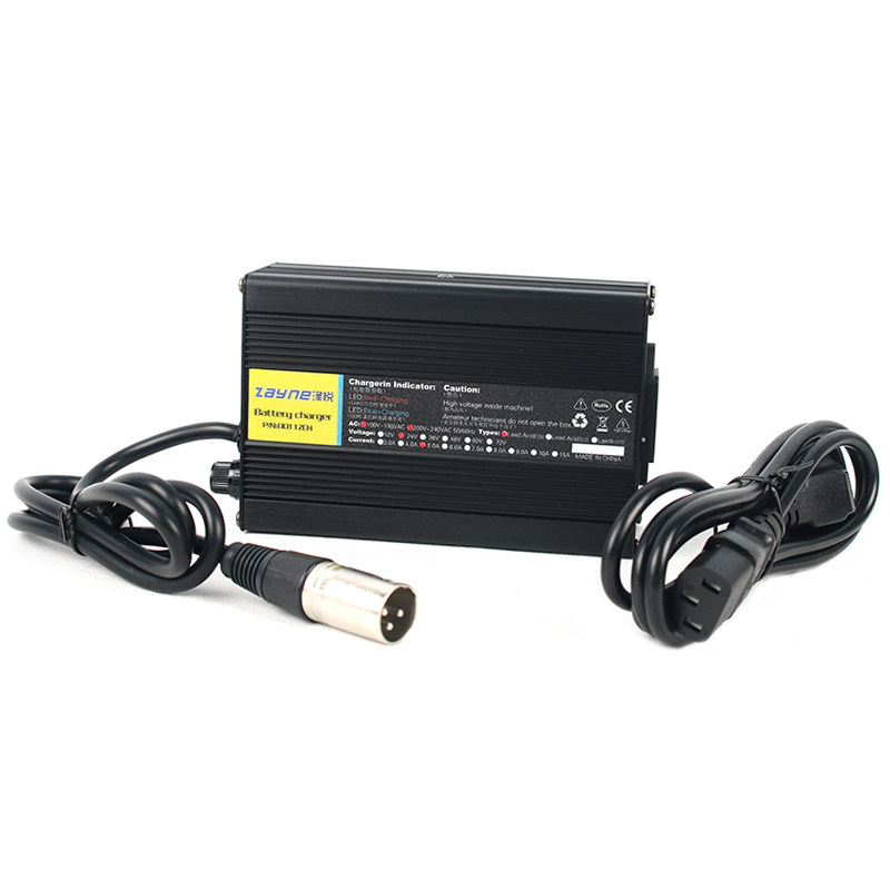 24v5/6A智能充电器适用老年四轮代步电动輪轮椅车20a45ah铅酸电池