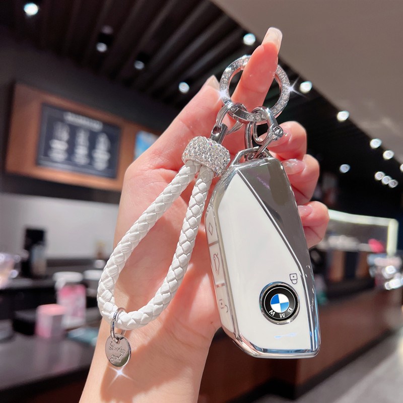适用于2024款新款宝马钥匙套x1x3x5x7系高档ix/i7/735Li车壳扣包