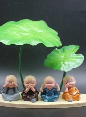 中式禅意荷花家居装饰工艺品客厅玄关电视酒柜办公桌面小摆件摆设