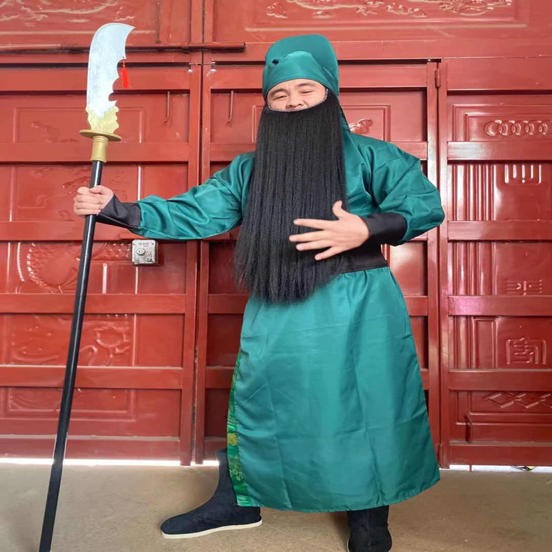 三国演义关羽服装张飞刘备诸葛亮桃园三结义年会影视剧舞台表演服