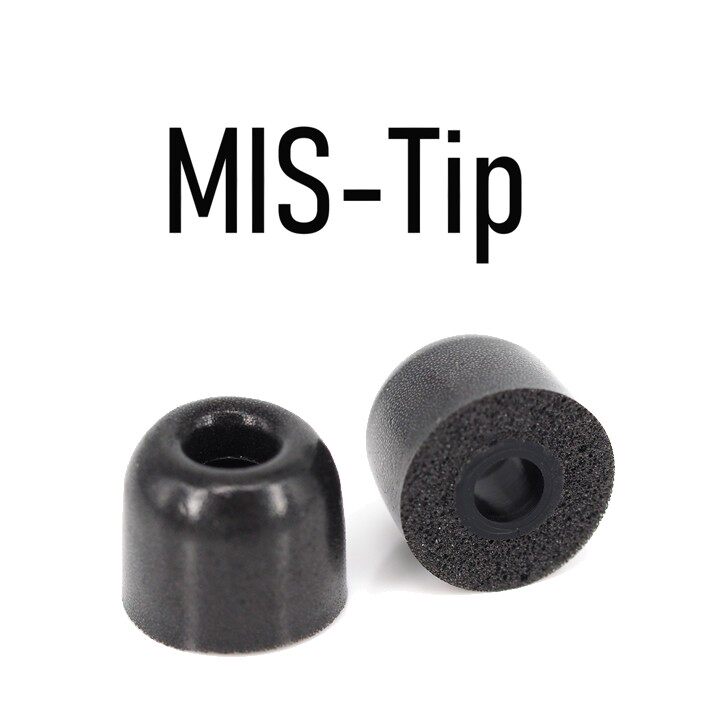 水月雨MIS-Tip慢回弹记忆海绵耳塞套 收纳盒入耳式降噪耳帽耳机套