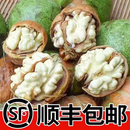 太行山鲜核桃新鲜核桃3斤5斤装薄皮核桃核桃新鲜