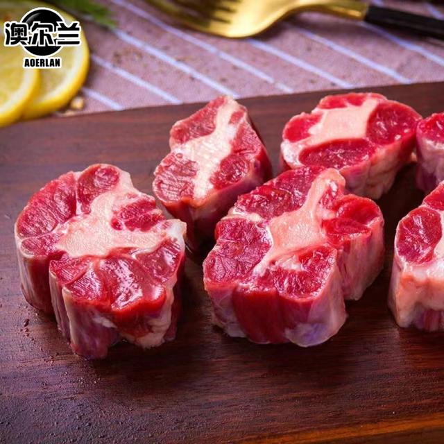 安格斯牛尾整根牛尾骨散养牛肉 牛尾骨1kg/包 多规格清真食品