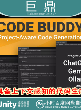 Unity code buddy project aware code generation 2.7.1代码生成