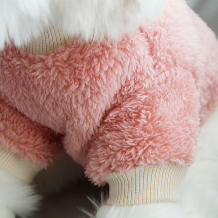 狗狗衣服小型犬冬季保暖绒衣比熊泰迪博美春秋款猫咪宠物秋冬装
