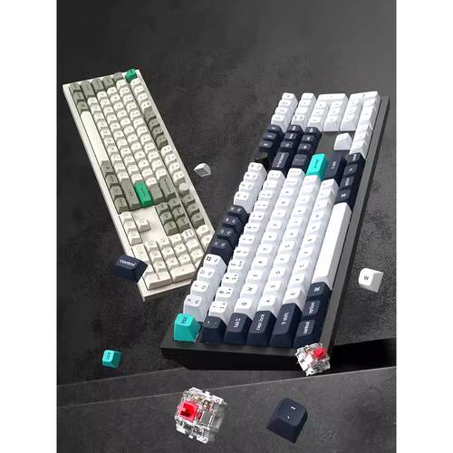 KeychronQ6Max三模客制化机械键盘108键2U0无线蓝牙RGB侧刻2.4G铝