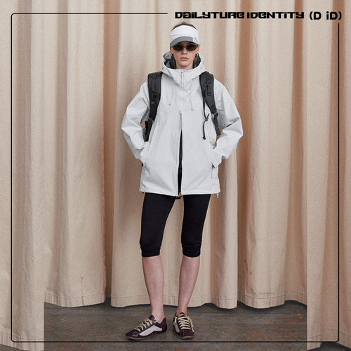 DID OUTDOORS:Sylvie 可背带穿防风防水户外硬壳登山装短外套