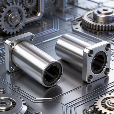 方法兰加长直线轴承LMK6 8 10 12 13 16 20 25 30 35 40 50 60LUU