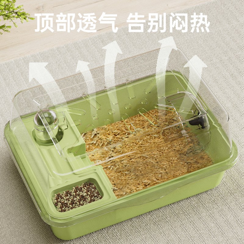 仓鼠笼子超大豪华别墅亚克力透明便宜大的金丝熊饲养箱防啃咬