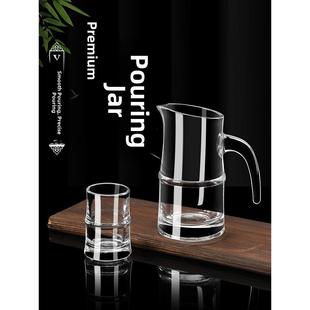 关中王帝王杯小酒杯覆古公爵杯酒樽彷古玻璃爵杯白酒杯分酒器套装