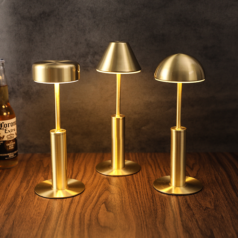 复古酒吧桌灯创意餐桌灯充电桌面装饰夜灯吧氛围灯酒吧台灯