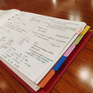 大号加厚软皮面活页本拆卸康奈尔高效笔记本网格本格子本子