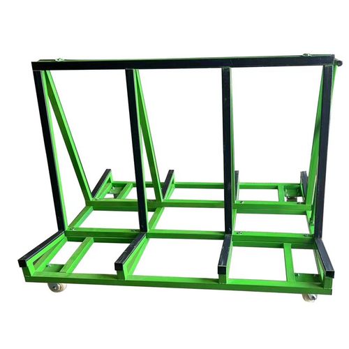 门窗玻璃架周转架铁板输送架拉重型推车物流运输车石板转运车