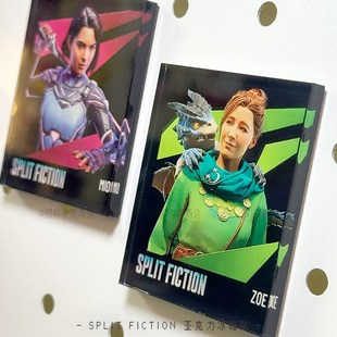 双影奇境周边游戏拍立得风格亚克力个性风磁力磁吸冰箱贴创意礼物