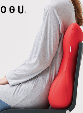 MOGU沙发汽车靠垫办公室腰靠护腰颈椎上班孕妇电脑座椅靠背垫透气