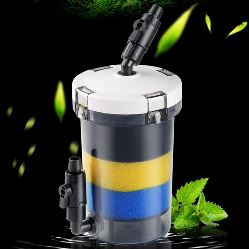 森森HW佳璐LW602 603 EW604鱼缸水族箱缸外透明前置过滤桶过滤器
