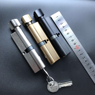 小100加长锁芯家用室内房门木门加厚门锁心定制特殊锁头锁具配件