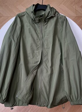 【美林&纸皮两穿透气防晒衣&帽子可拆&可机洗】长69  Q240727