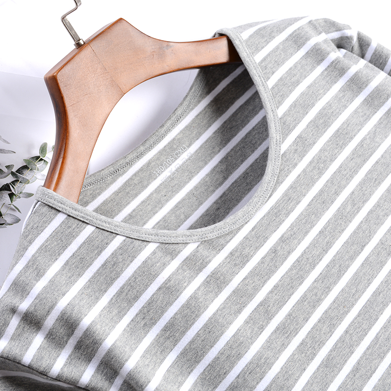 男士纯棉家居服套装睡衣夏季薄款睡衣男春秋可外穿短袖短裤套装