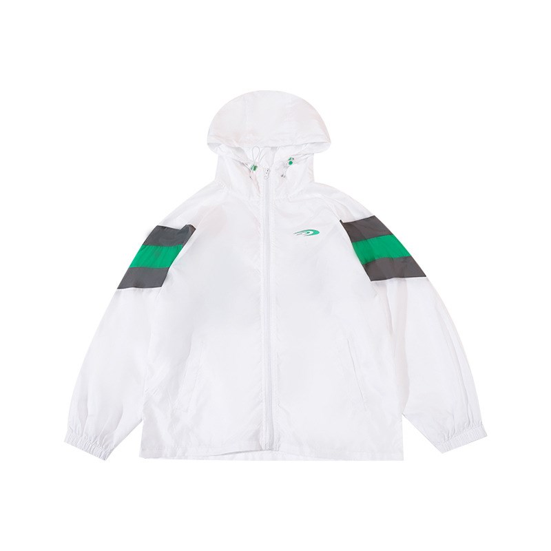 胖女童防晒服儿童夏装薄款外套加肥加大码偏胖女孩中大童连帽开衫