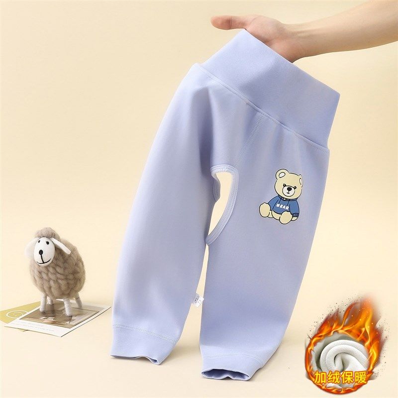 宝宝加绒裤子春秋冬季外穿婴儿保暖裤开档男女儿童高腰护肚裤秋裤,童装/婴儿装/亲子装,保暖裤,淘宝优惠券,粉丝福利购,淘宝优惠卷