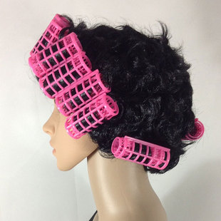 2020功夫舞台剧表演出小品假发包租婆cos假发衣服女卷发搞笑假发