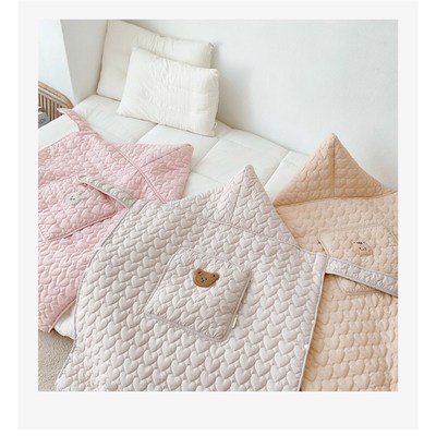 儿童斗篷秋冬挡风被推车盖毯婴儿抱婴袋腰凳防风宝宝披风保暖加厚