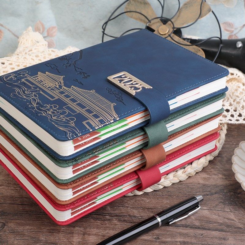 2025年日程本周计划本办公效率手册时间记事本365天年历日笔记本