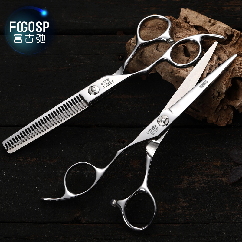 富古弛左手理发剪刀平牙剪打薄剪组合套装左撇子专用美发专业6寸