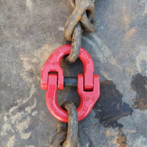 链条连接扣蝴蝶扣双抱扣H型双环扣链条连接器起重连接挂件