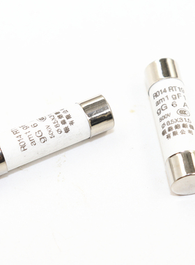 RO14 RT19陶瓷保险丝管 8.5*31.5mm熔断器熔芯0.5A1A2A3A4A16A32A
