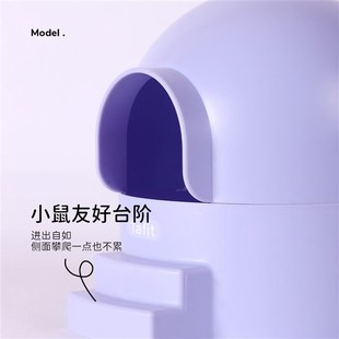 它适彩屋小仓鼠窝躲避屋金丝熊躲避窝小房子小窝四季 通用造景用品