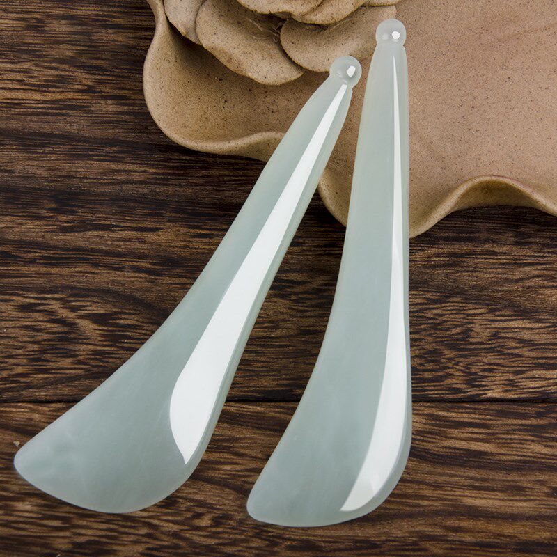 玉石拨筋棒眼部美容按摩女面部美容棒全身通用脸部提拉刮痧