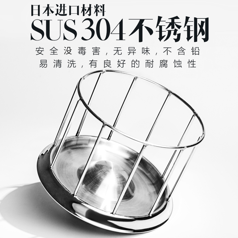304不锈钢陆龟半水龟喂食器乌龟食盆水盘爬虫爬宠黄缘食台饲养箱