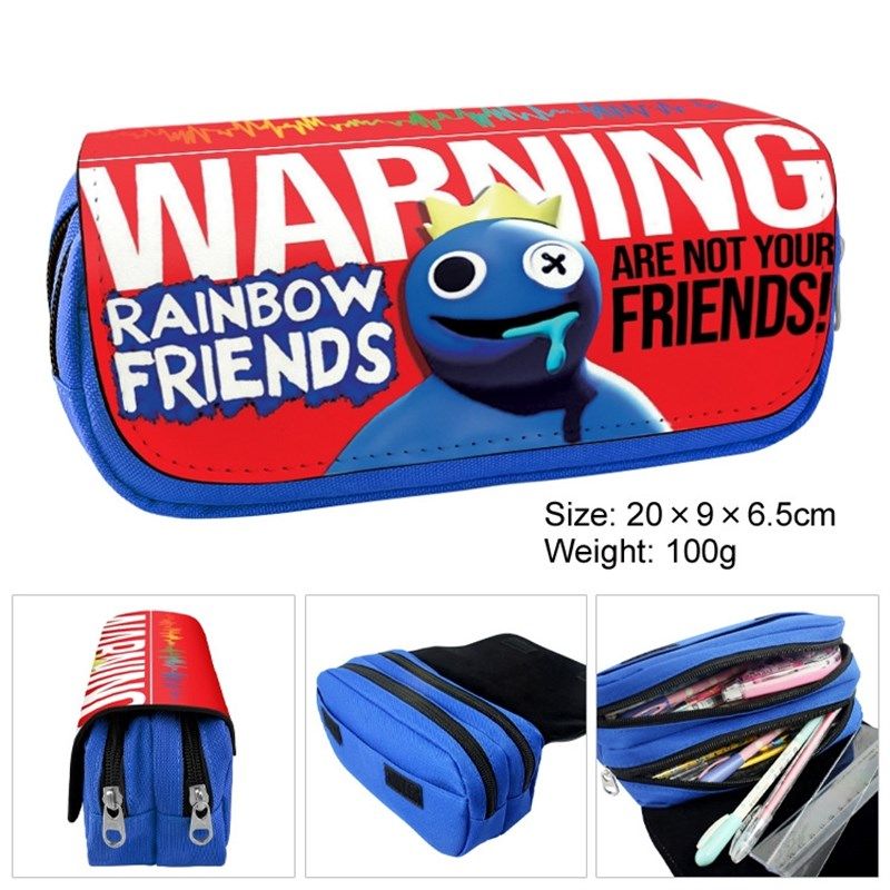新款Roblox彩虹朋友笔袋小学生双层大容量牛津布游戏动漫文具袋,文具电教/文化用品/商务用品,笔袋,淘宝优惠券,粉丝福利购,淘宝优惠卷