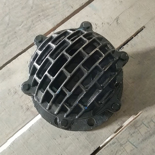 止回阀 H42X 10铸铁法兰底阀DN40 400水泵吸水莲蓬头弹簧升降式