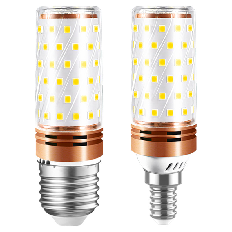 led玉米灯泡家用水晶吊灯高显指e14e27小螺口三色变光护眼灯泡,家装灯饰光源,LED玉米灯,淘宝优惠券,粉丝福利购,淘宝优惠卷