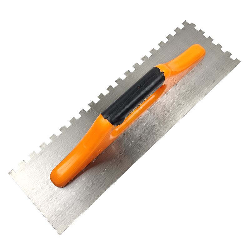 铺瓷砖锯齿抹泥刀批灰刀抹灰刀砖刀泥工瓦工拉槽刮浆神器工具